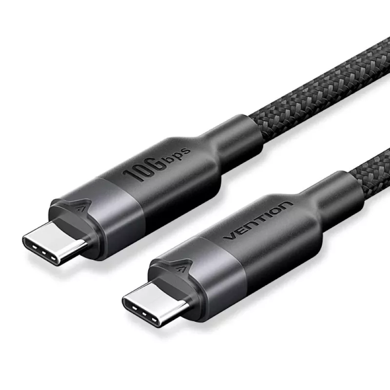 Vention USB 3.2 5A 10Gbps 1m BK USB-C-auf-C-Kabel