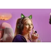 Kraken Kitty V2 - Schwarz, Gaming-Headset, Kitty-Ohren, Stream-Reaktive Beleuchtung, HyperClear-Kardioidmikrofon, 40-mm-TriForce-Treiber, integriertes Mikrofon in den Ohrmuscheln, Razer Chroma RGB (Ohr und Ohrmuscheln), Surround Sound: Nur verfügbar unter