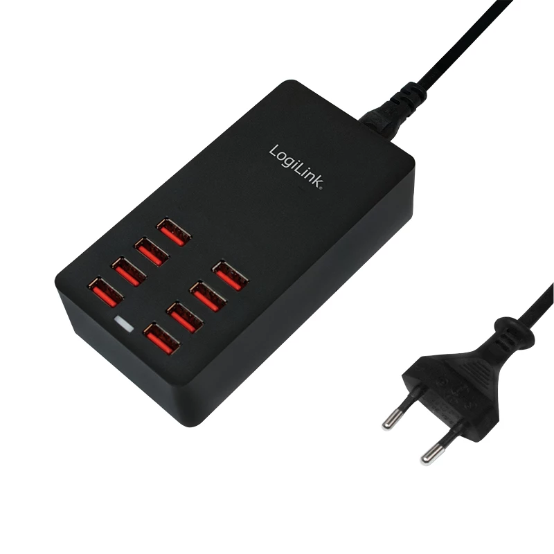 Indoor-Ladegerät LogiLink PA0140 Universal Schwarz