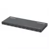 Manhattan 4K@60Hz 8-Port HDMI-Splitter mit Downscaling, verteilt ein HDMI-Eingangssignal auf acht HDMI-Ausgänge (1x8), 18G, EDID-Schalter für Downscaling, Schwarz