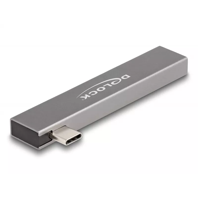 DeLOCK 3 Port schlank USB Hub USB Type-C 10 Gbps 2 x USB 2.0