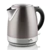 Elektrischer Wasserkocher ETA 1,2 L 2100 W, Edelstahlgehäuse, grau