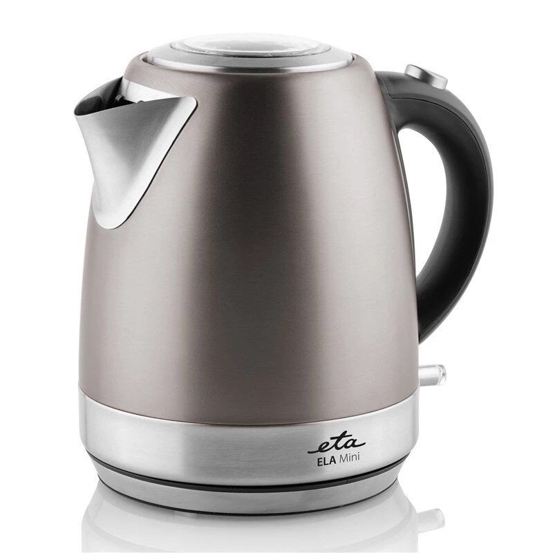 Elektrischer Wasserkocher ETA 1,2 L 2100 W, Edelstahlgehäuse, grau