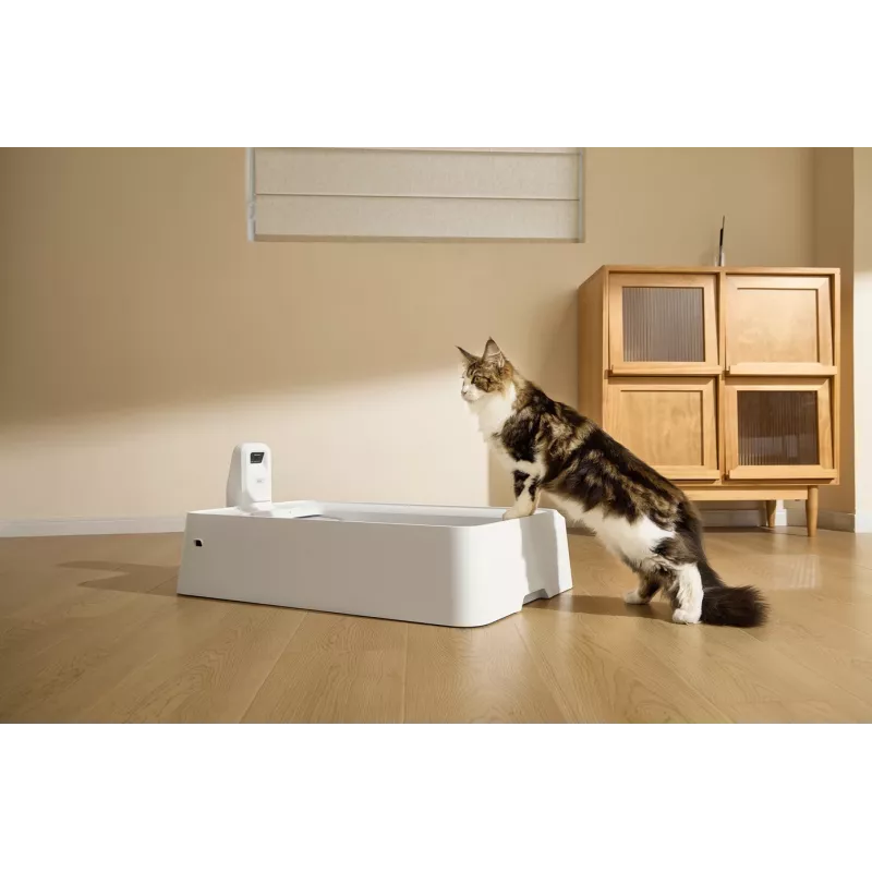 Selbstreinigende Katzentoilette PETKIT T7-EU, weiß