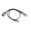 Adapter HDMI(M)-DisplayPort(F) 4K 20 AD-HD-DP-0