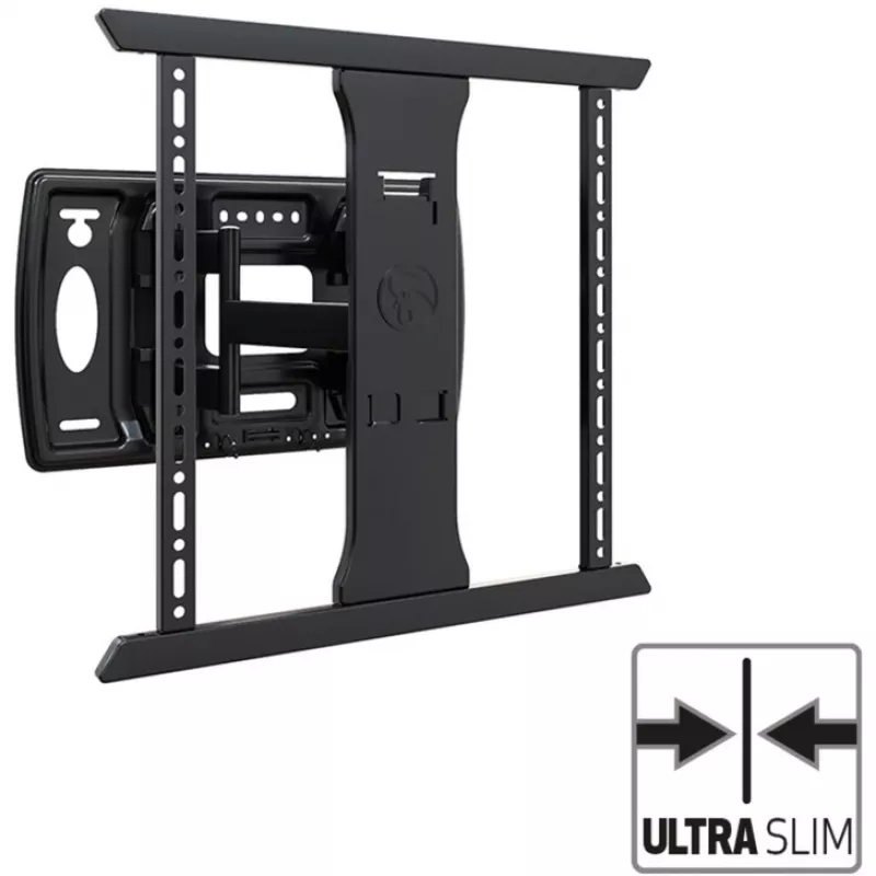 HAGOR BrackIT TnT - Montageset (Halterung) - Vollbeweglich - für Flachbildschirm - Schwarz - Bildschirmgröße: 101,6-165,1 cm (40-65) - Wandmontage