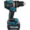 Makita - Bohrhammer/Schrauber - Akku - 2 Gänge - Zahnkranzbohrfutter 13 mm - 64 N·m - 2 Akkus, Ladegerät enthalten - 40 V