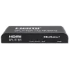 Qoltec 51797 Aktiver HDMI-Splitter 2 x HDMI 4K x 2K | 6 Gb/s | 60 Hz