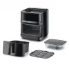 Heißluftfritteuse Caso Steam and AirFry 700, 1700 W, 7 L, schwarz