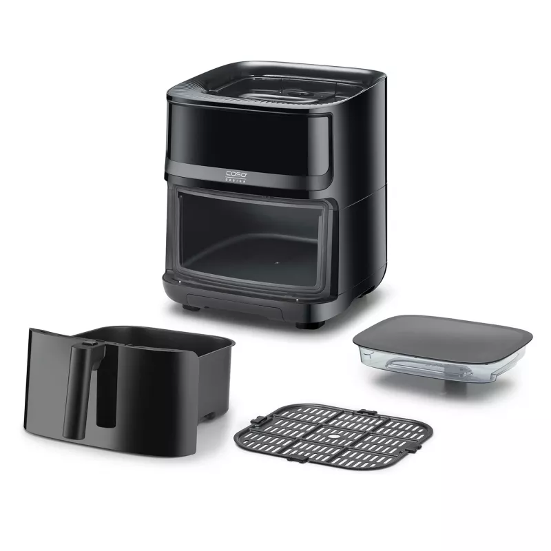 Heißluftfritteuse Caso Steam and AirFry 700, 1700 W, 7 L, schwarz