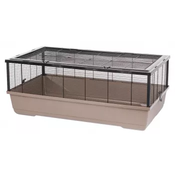 Nagerkäfig INTER ZOO Bernie mokka 100 x 54 x 39 cm Metall, mocca