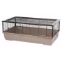 Nagerkäfig INTER ZOO Bernie mokka 100 x 54 x 39 cm Metall, mocca