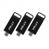 USB-Stick PNY Elite 128 GB USB Type-C 3.2 Gen 1 (3.1 Gen 1) Schwarz