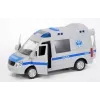 Mechanisches Spielzeug Madej Modell 075007 — Polizei mit Sound, Aufziehmechanik