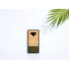 Smartphone-Hülle man and wood für Samsung Galaxy Note 9 — Bambuswald Schwarz