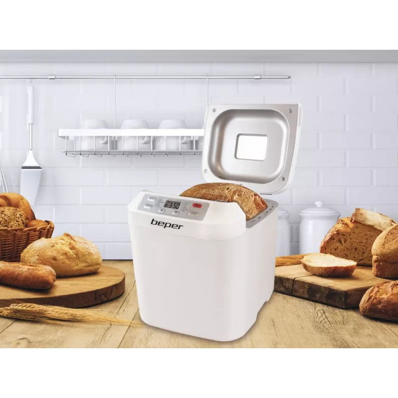 Brotbackautomat Beper BC.130 – 550 W, 12 Programme, 600–900 g Brote