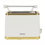Toaster Petra PT5032WVDE 2-Scheiben, kompakter elektrischer 2-Schlitz-Toaster