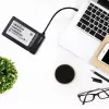QOLTEC SATA-Adapter 52269 für 2,5-Zoll-Laufwerk auf USB-C, unterstützt bis zu 2 TB
