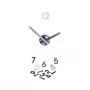 NeXtime Uhr 2695 Probe, Ø42 cm, Wand, Transparent