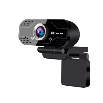 Webcam Tracer WEB007 2 MP 1920 x 1080 Pixel USB 2.0 Schwarz