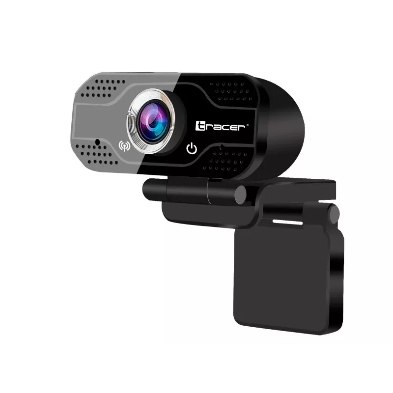 Webcam Tracer WEB007 2 MP 1920 x 1080 Pixel USB 2.0 Schwarz