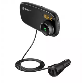 Magnetische Telefonhalterung Tellur FMT-B6 Schwarz — Verstellbarer Winkel, kompatibel mit Smartphones
