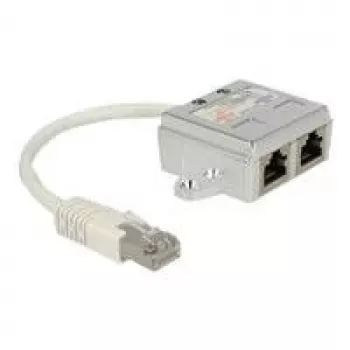 Netzwerkkabel DeLOCK 65224 RJ-45 0,15 m Weiß