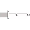 Blindniet GESIPA 4×8,0 mm Al/A2 CAP Standard, 500 Stück