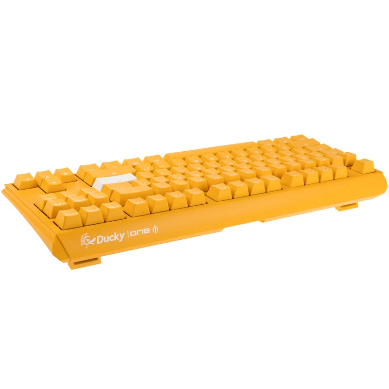 Ducky One 3 TKL Tastatur Gaming USB QWERTY Englisch Gelb