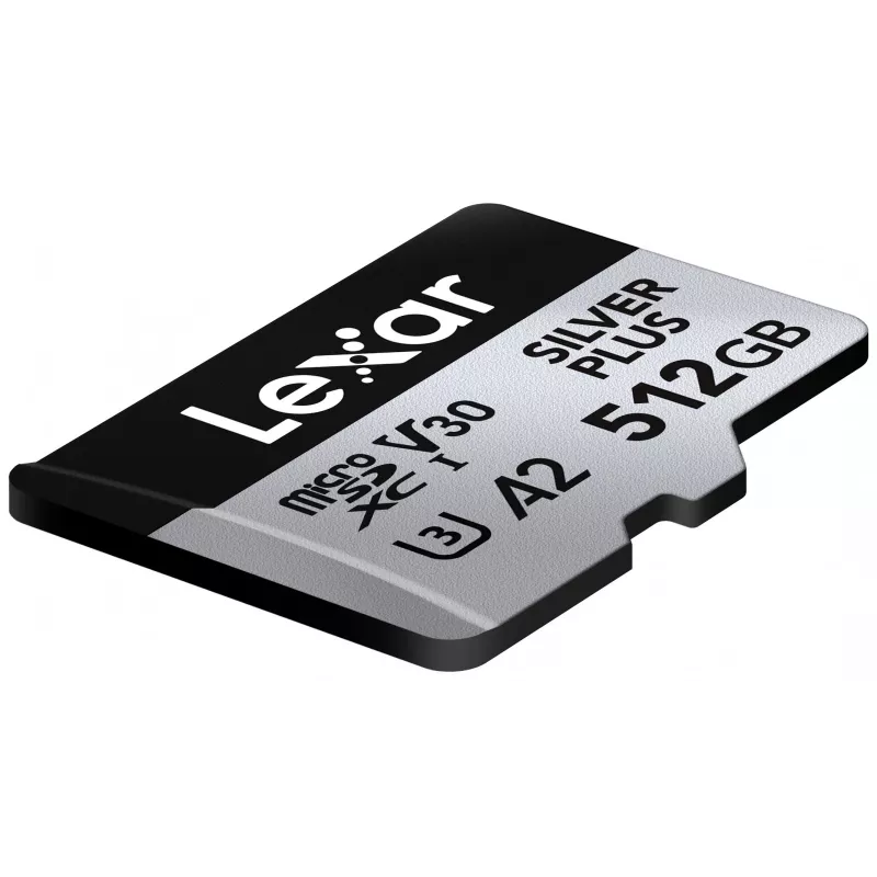 Flash Memory Lexar 512 GB UHS-I microSDXC SILVER PLUS
