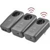 Powerline-Adapter-Kit Renkforce PL600D 500 MBit/s für kabelgebundenes Netzwerk über das Stromnetz