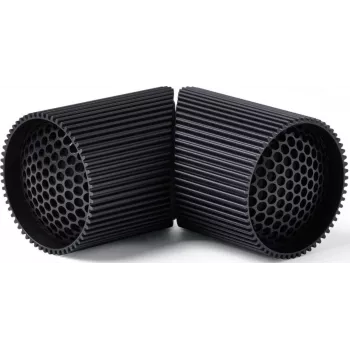LEXON | Ray Speaker Magnetisches Lautsprecher-Set | LA132MN3 | 2x3 W | Wasserdicht | Bluetooth | Schwarz | Tragbar | Kabellose Verbindung
