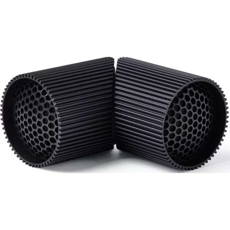LEXON | Ray Speaker Magnetisches Lautsprecher-Set | LA132MN3 | 2x3 W | Wasserdicht | Bluetooth | Schwarz | Tragbar | Kabellose Verbindung
