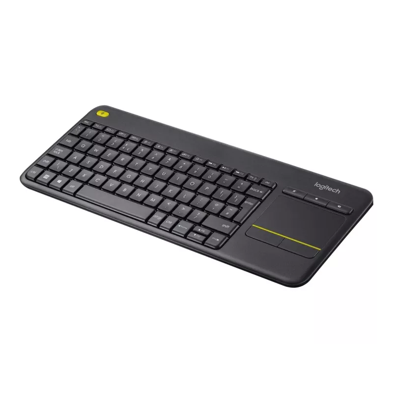 Logitech Wireless Touch Keyboard K400 Plus Mini QWERTZ Schwarz