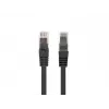Netzwerkkabel LANBERG PCU6-10CU-0025-BK Cat6 F/UTP RJ-45 0,25 m Schwarz