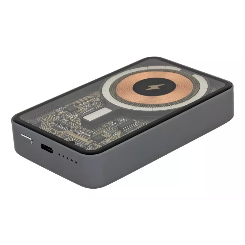 Tragbare Powerbank PATONA 9992, 10000 mAh, LiPo 38,5 Wh, USB‑C PD 20 W, 2 Ausgänge, 12 V/3 A Eingang/Ausgang, Schwarz