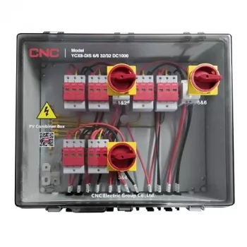 PV-Kombinatorkasten CNC NV822324 DC 6in-6out IP66