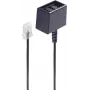 Telefonkabel ShiverPeaks BS71280-8 0,15 m Schwarz