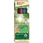 EDDING EcoLine 25 - Schwarz - Blau - Grün - Rot - Rundspitze - Mehrfarbig - Kunststoff - 1 mm - Mehrfachpack
