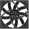 120-mm-PWM-schlank-Gehäuselüfter DeepCool FT12 schlank – Schwarz, Low-Profile-Design, PWM-Steuerung