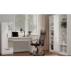 Cosmo Schreibtisch + Regal Set, weiß