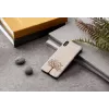 man and wood Handyhülle für iPhone XS Max – Apfelbaumholz, schwarz