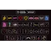 Dekorative Neon-LED-Leuchte MANTA SNL70PK Style Neon Lights CAT 2 Pink (Modell SNL70PK)