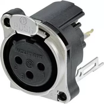 Neutrik NC3FBV2 Konnektivitätszubehör Schwarz