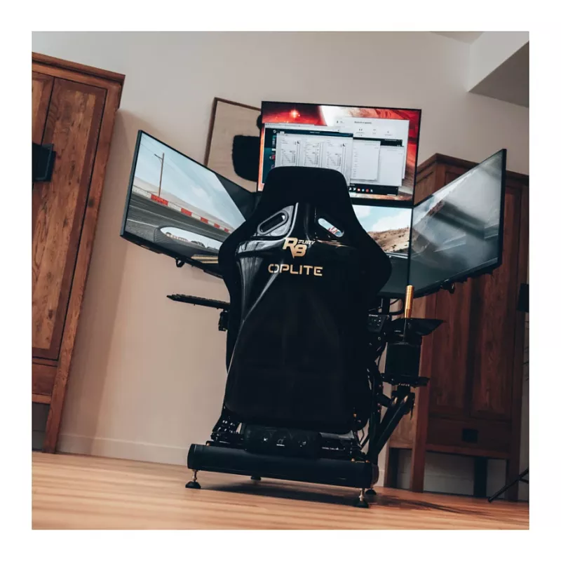 Oplite R8 On Top Monitor Mount Schwarz retail Fracht Lieferung (OP-R8-4MMB)