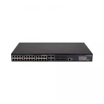 HPE - FlexNetwork 5140 24G PoE+ 4SFP+ EI - Switch - L3 - Smart - 24 x 10/100/1000 (PoE+) + 4 x Combo 10/100/1000Base-T (PoE+) / 100/1000Base-X SFP + 4 x 10 Gigabit Ethernet / 1 Gig