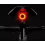 Rockbros Q5 schwarzes Rücklicht für Fahrräder mit intelligentem STOP-System