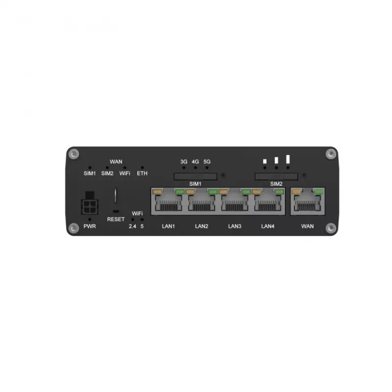 Teltonika RUTC50 Wireless Router Gigabit Ethernet Dual-Band (2,4 GHz / 5 GHz) 5G Schwarz