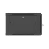 Wandmontierter 19 inch-Schrank 6U 600x600 schwarz