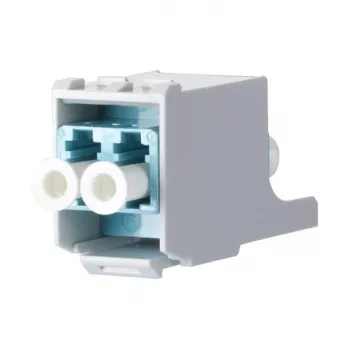 METZ CONNECT 15091072-I LWL-Connector LC türkis - Weiß (15091072-I)
